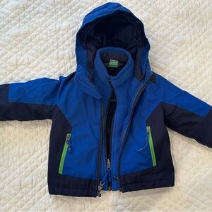 LL Bean 2 layer jacket. Can wear together or separate.
